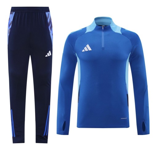 Men's 2025 Half-Zip Training Top and Pants Set AB07 - 1