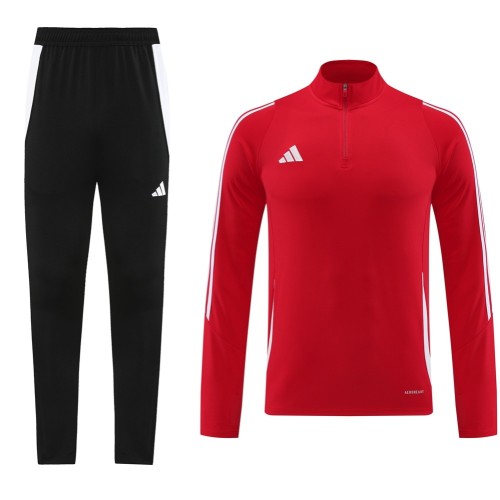 Men's 2025 Half-Zip Training Top and Pants Set AB06 - 3