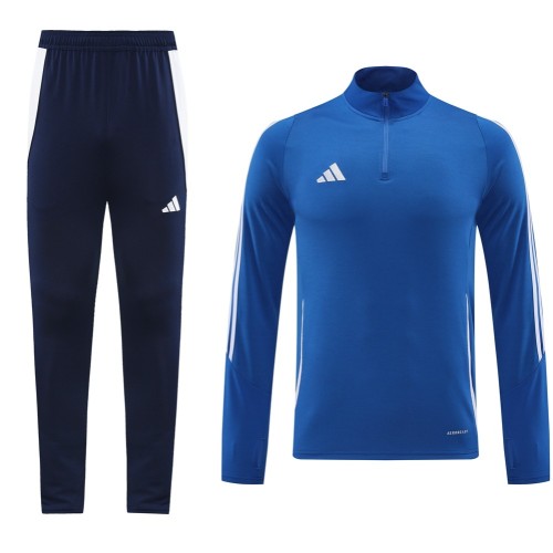 Men's 2025 Half-Zip Training Top and Pants Set AB06 - 1
