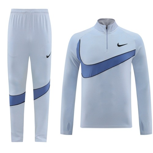Men's 2025 Half-Zip Training Top and Pants Set NB07 - 1