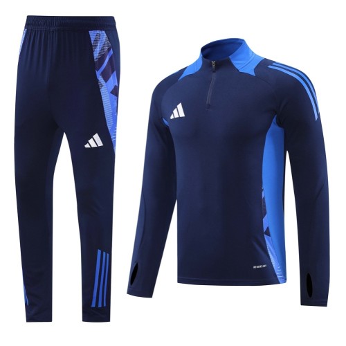 Men's 2025 Half-Zip Training Top and Pants Set AB07