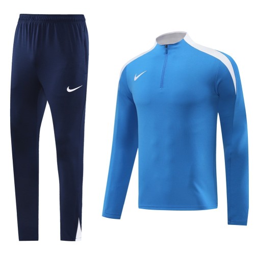Men's 2025 Half-Zip Training Top and Pants Set NB08 - 1