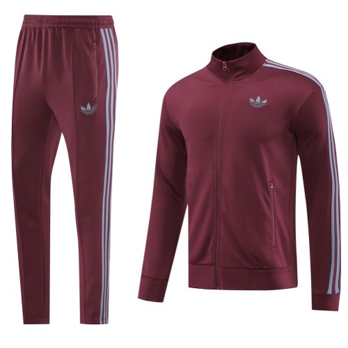 Men's 2025 Training Jacket and Pants Set AJ19 - 4
