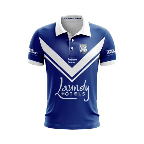 Canterbury Bulldogs 2024 Men's Away Polo Shirt