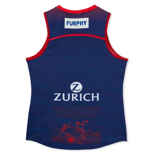 Melbourne Demons 2024 Men's AFLW Indigenous Guernsey