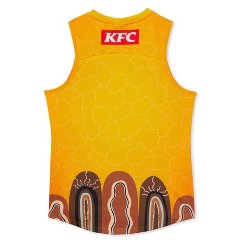 Hawthorn Hawks 2024 Men's AFLW Indigenous Guernsey