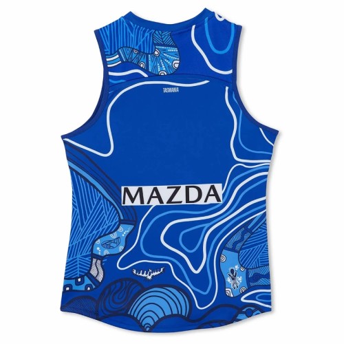 North Melbourne Kangaroos 2024 Men's AFLW Indigenous Guernsey