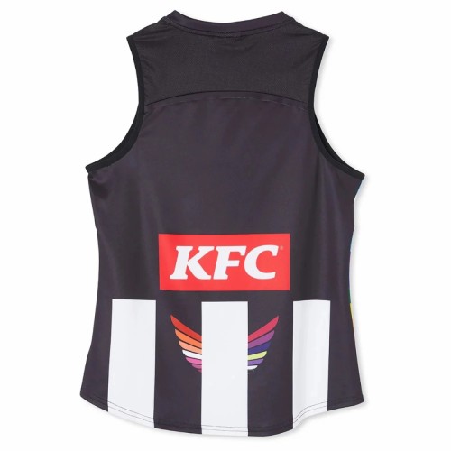 Collingwood Magpies 2024 Men's AFLW Pride Guernsey