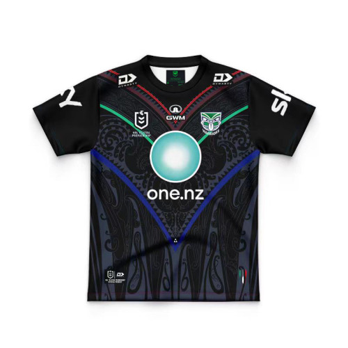 Kids New Zealand Warriors 2024 Indigenous Jersey