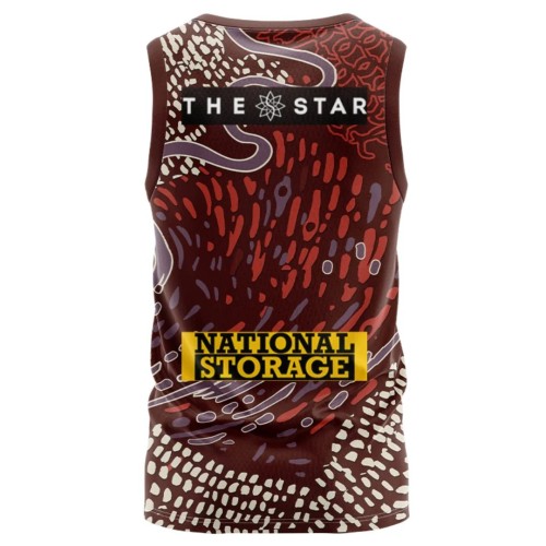 Brisbane Broncos 2024 Men's Indigenous Singlet