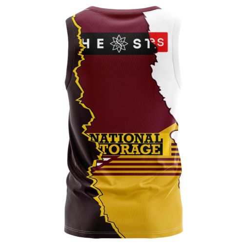 Brisbane Broncos 2024 Men's Combine Singlet