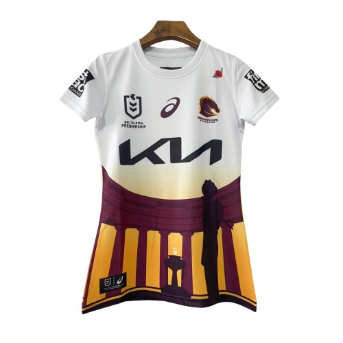 Women's Brisbane Broncos 2024 ANZAC Jersey