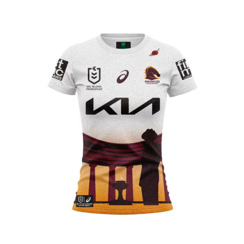 Women's Brisbane Broncos 2024 ANZAC Jersey