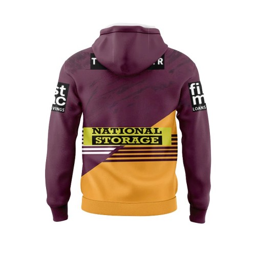 Brisbane Broncos 2024 Men's Home Team Hoodie
