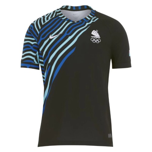 Fiji Paris 2024 Olympics Rugby 7'S Mens Away Jersey