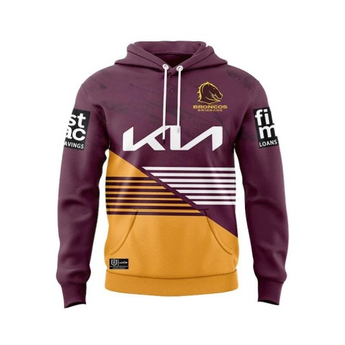Brisbane Broncos 2024 Men's Home Team Hoodie