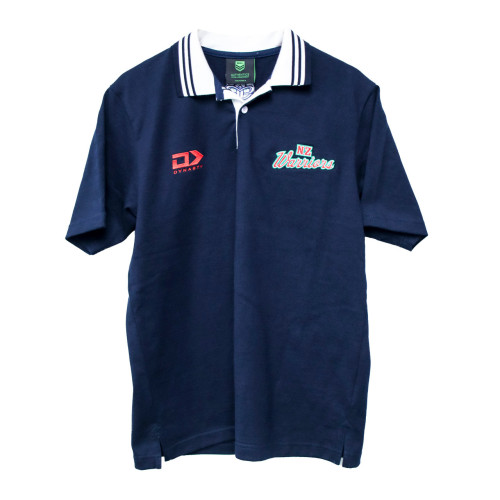 New Zealand Warriors 2024 Men's Dynasty Traditional Polo Shirt
