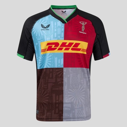Harlequins 2024/2025 Mens Home Rugby Jersey