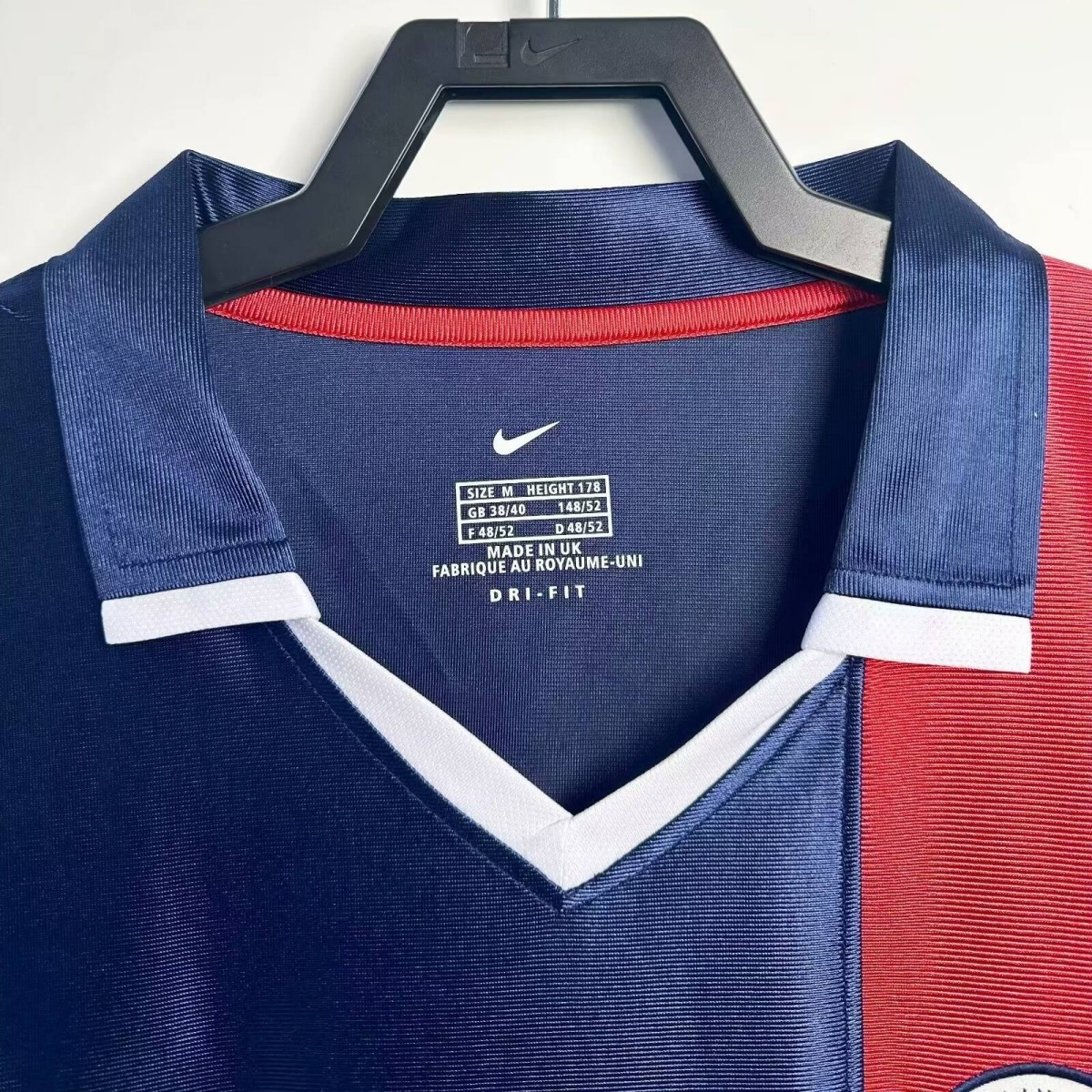 US$ 22.99 - PSG 2001/2002 Home Long Sleeve Retro Jersey - m