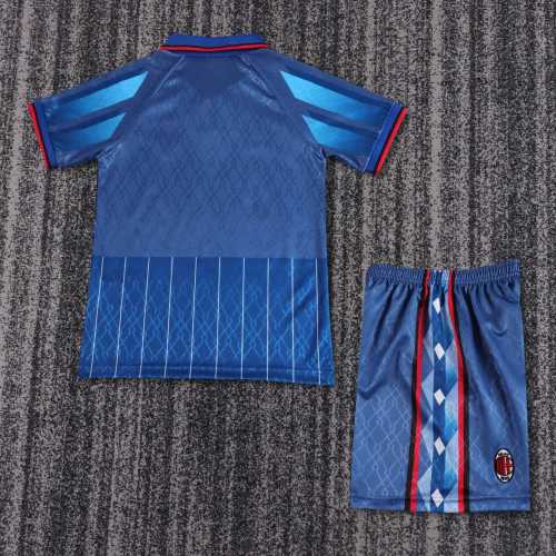 Kids AC Milan 1995/1996 Fourth Retro Kit