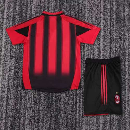 Kids AC Milan 2004/2005 Home Retro Kit