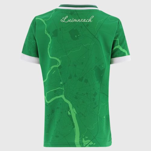 Kids Limerick GAA 2025 Home Jersey - 3 Stripe