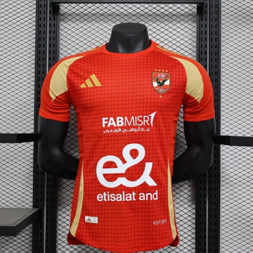 Player Version Al Ahly 24/25 Home Authentic Jersey