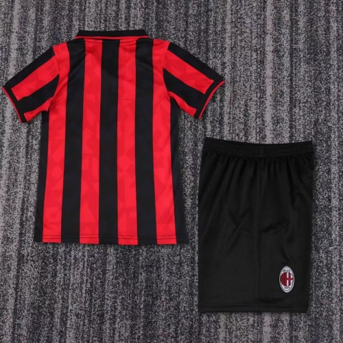 Kids AC Milan 1993/1994 Home Retro Kit