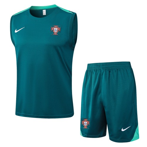 Portugal 24/25 Sleeveless Jersey and Shorts Set D1113