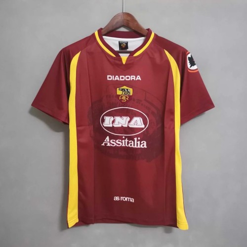 AS Roma 1997/1998 Home Retro Jersey