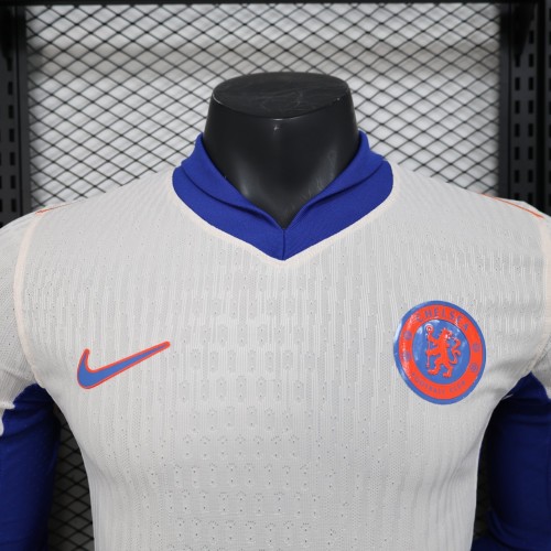 Player Version Chelsea 24/25 Away Long Sleeve Authentic Jersey