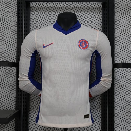 Player Version Chelsea 24/25 Away Long Sleeve Authentic Jersey