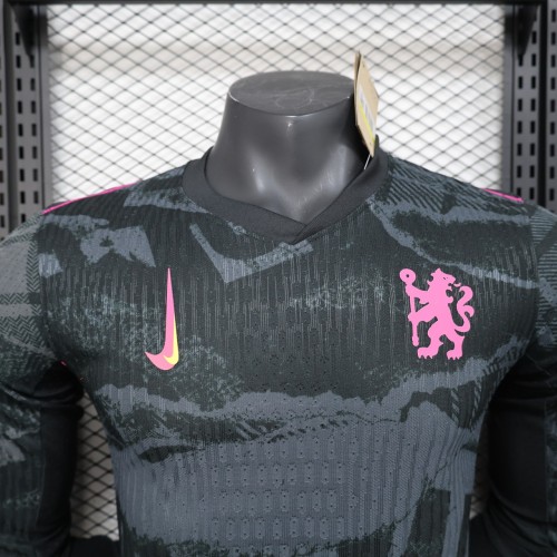Player Version Chelsea 24/25 Third Long Sleeve Authentic Jersey