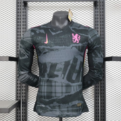 Player Version Chelsea 24/25 Third Long Sleeve Authentic Jersey