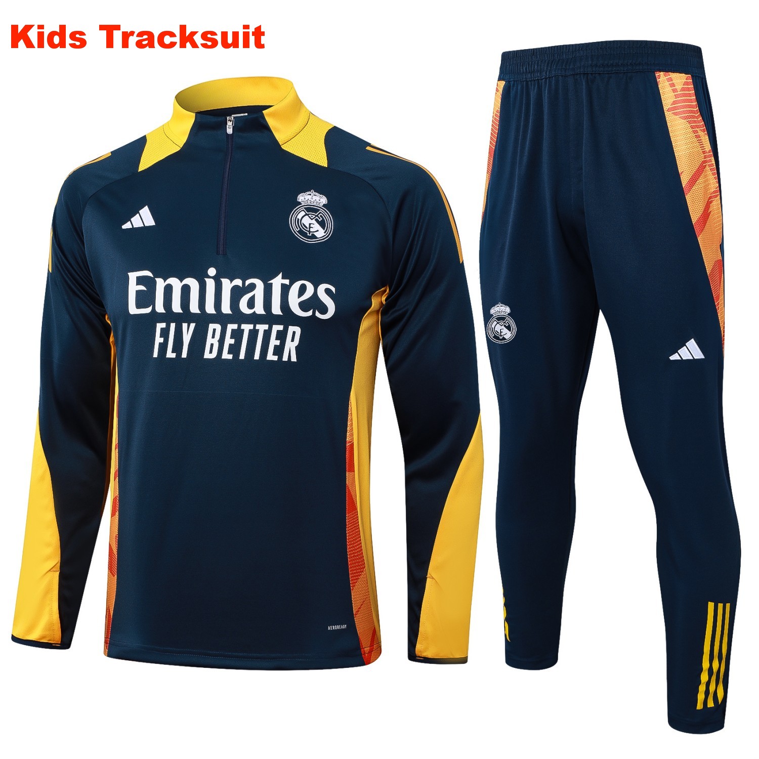 ウェア Real Madrid US$ 49.00 - Real Madrid 25/26 Retro Half-Zip Training Top