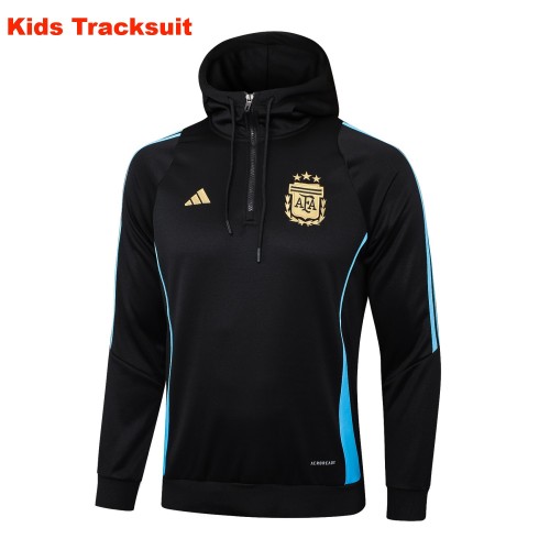 Kids Argentina 24/25 Half-Zip Hoodie and Pants Set E824