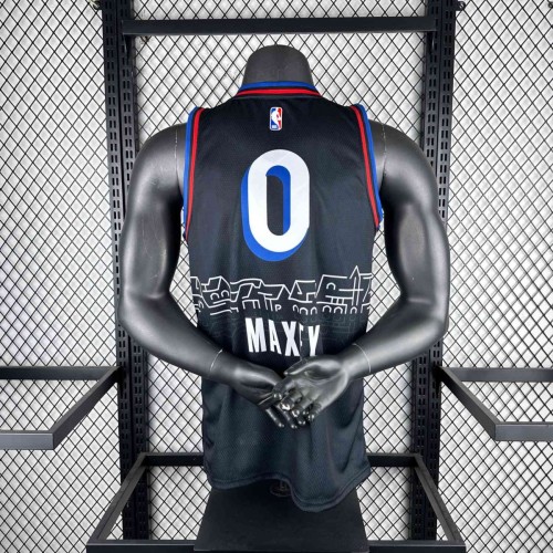 Men's 2021 Tyrese Maxey Team Jersey - City Edition