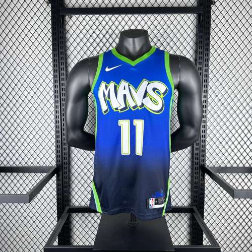 Men's Kyrie Irving Blue Team Jersey