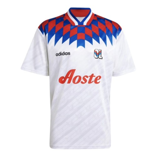 Olympique Lyonnais 1995/1996 Home Retro Jersey