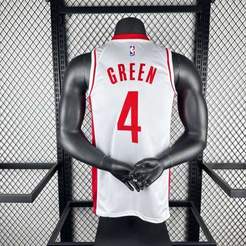 Men's 2023 Jalen Green White Team Jersey