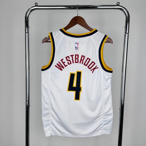 Men's 2024 Russell Westbrook White Team Jersey