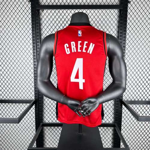 Men's 2023 Jalen Green Red Team Jersey