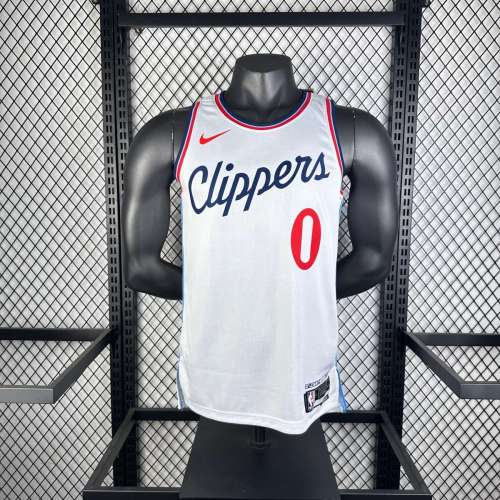 Men's 2025 Russell Westbrook White Team Jersey