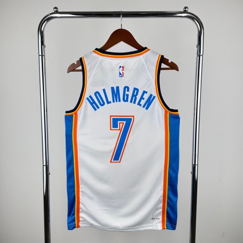 Men's 2023 Chet Holmgren White Team Jersey