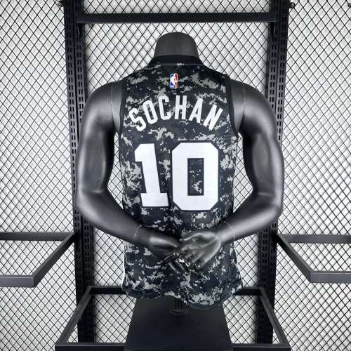 Men's Jeremy Sochan Team Jersey