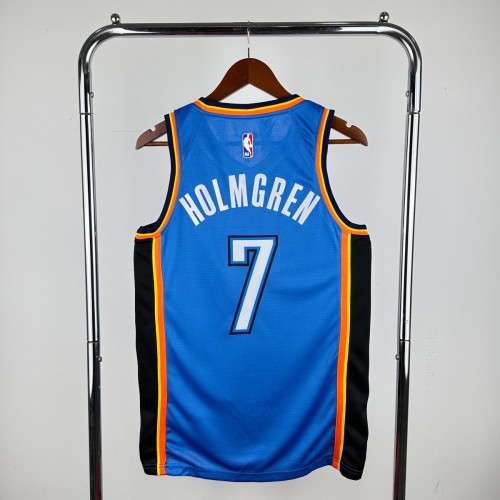 Men's 2023 Chet Holmgren Blue Team Jersey