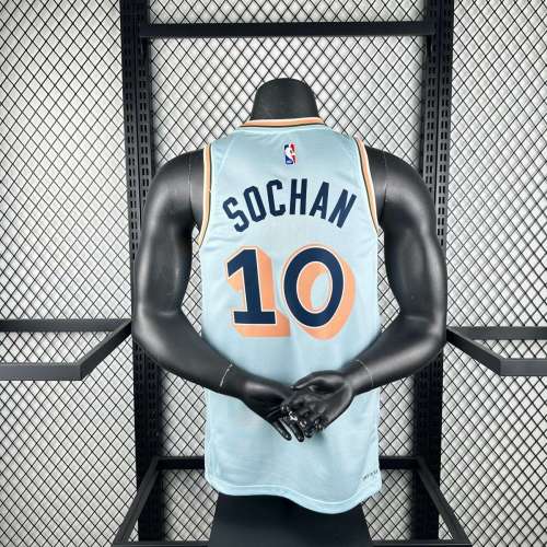 Men's 2025 Jeremy Sochan Team Jersey - City Edition