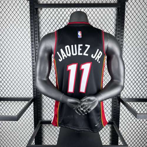 Men's Jaime Jaquez Jr Black Team Jersey