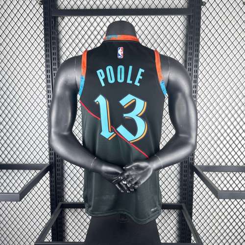 Men's 2024 Jordan Poole Team Jersey - City Edition