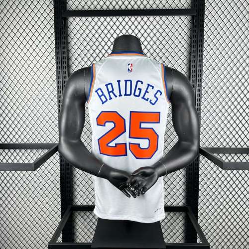 Men's Mikal Bridges White Team Jersey